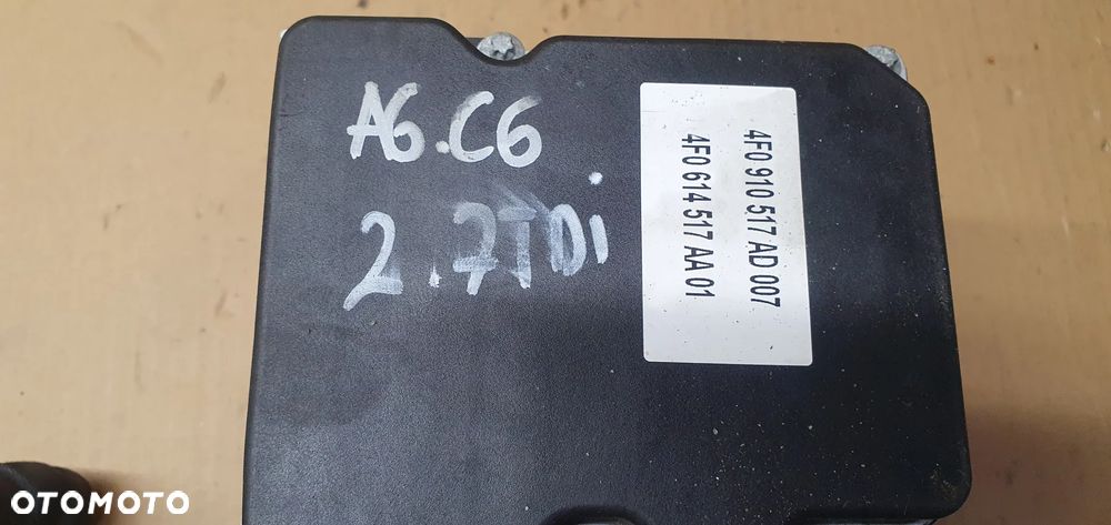 Pompa sterownik ABS Audi A6 C6 4F0910517AD 4F0614517AA - 8
