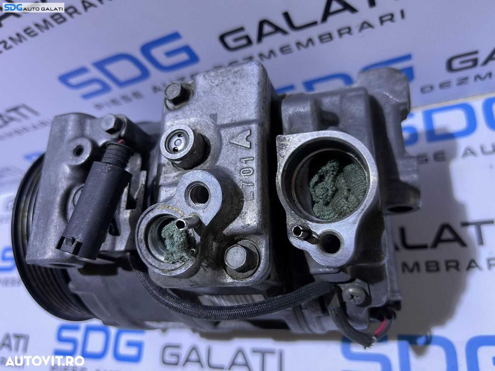 Compresor AC Aer Conditionat Clima Mercedes Clasa E Class W211 E200 E220 2.2 CDI 2001 - 2009 Cod A0002306511 [M5896] - 3