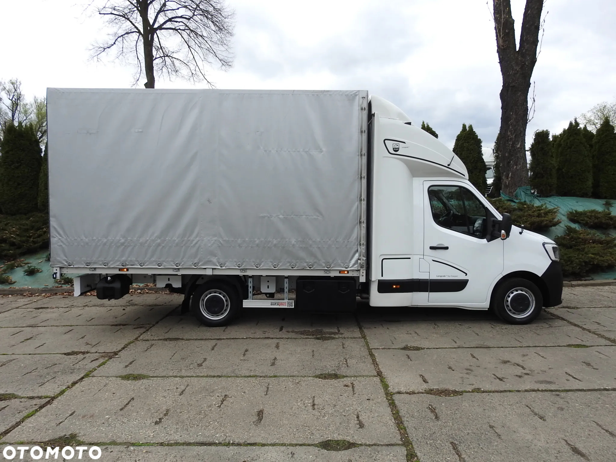 Renault MASTER PLANDEKA 10 PALET WEBASTO NAWIGACJA KLIMATYZACJA LEDY PNEUMATYKA 165KM [ 128098 ] - 8