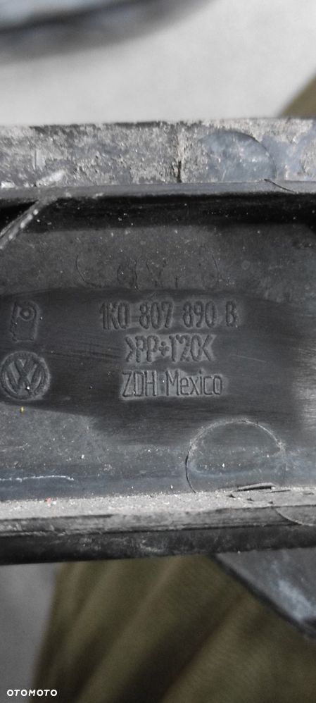 ŚLIZG ZDERZKA PRAWY LEWY PRZÓD VW JETTA GOLF 5 KOMBI - 3