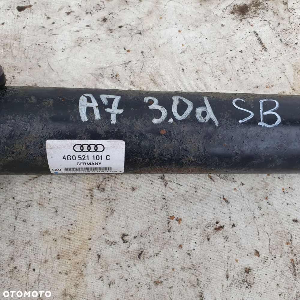 wał napędowy Audi A7 C7 3.0 TDI - 9