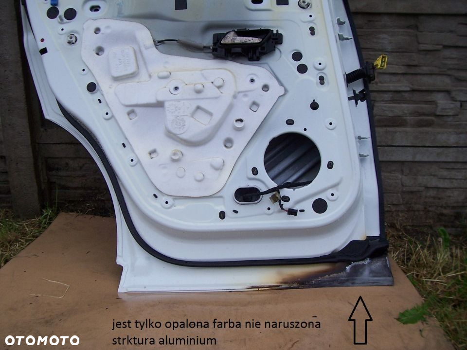 DS7 DS 7  x74 crossback drzwi tyl lewe biala perla N9. 22.rok kompletne EUR. - 7