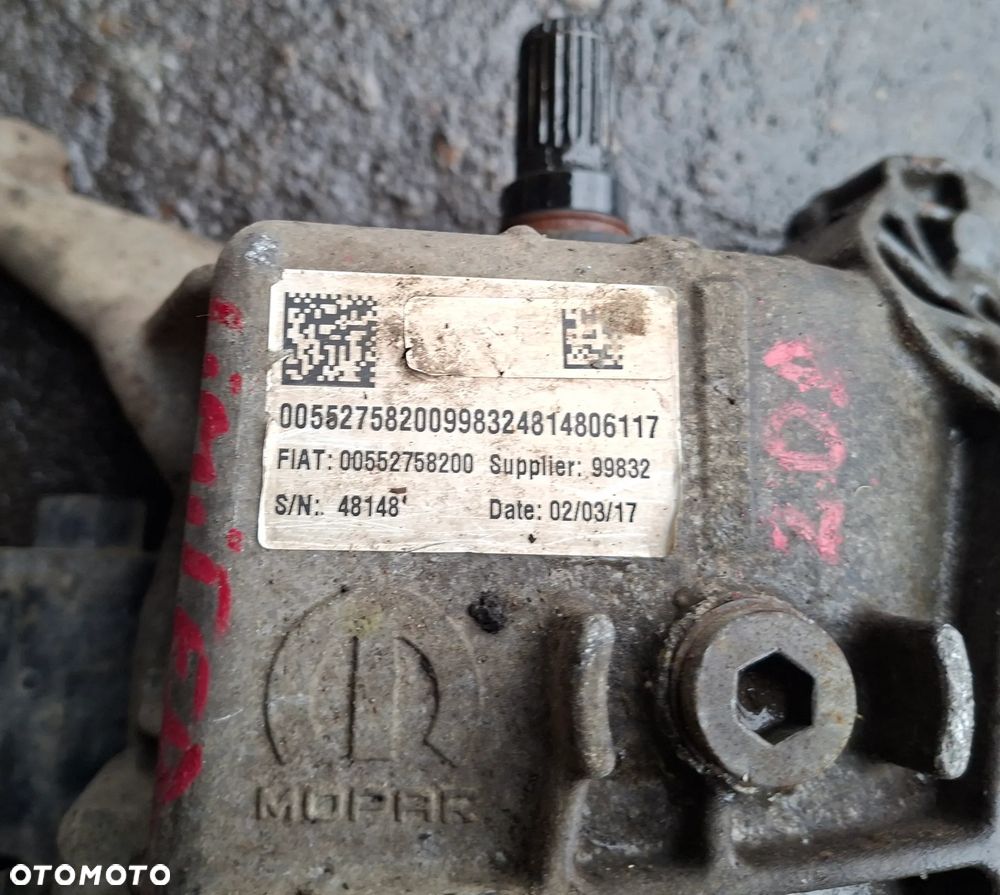 JEEP RENEGADE 17r 2.0 CRD MOST TYŁ TYLNY DYFER 00552758200 - 2