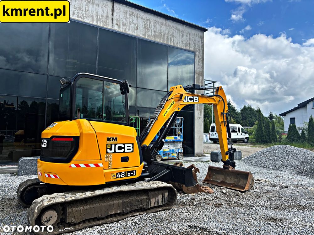 JCB 48Z-1 MINI-KOPARKA 2017R. | JCB 8040, 8050, 51, 55, KUBOTA KV VOLVO ECR 48, KOMATSU PC50, CAT 305 - 21