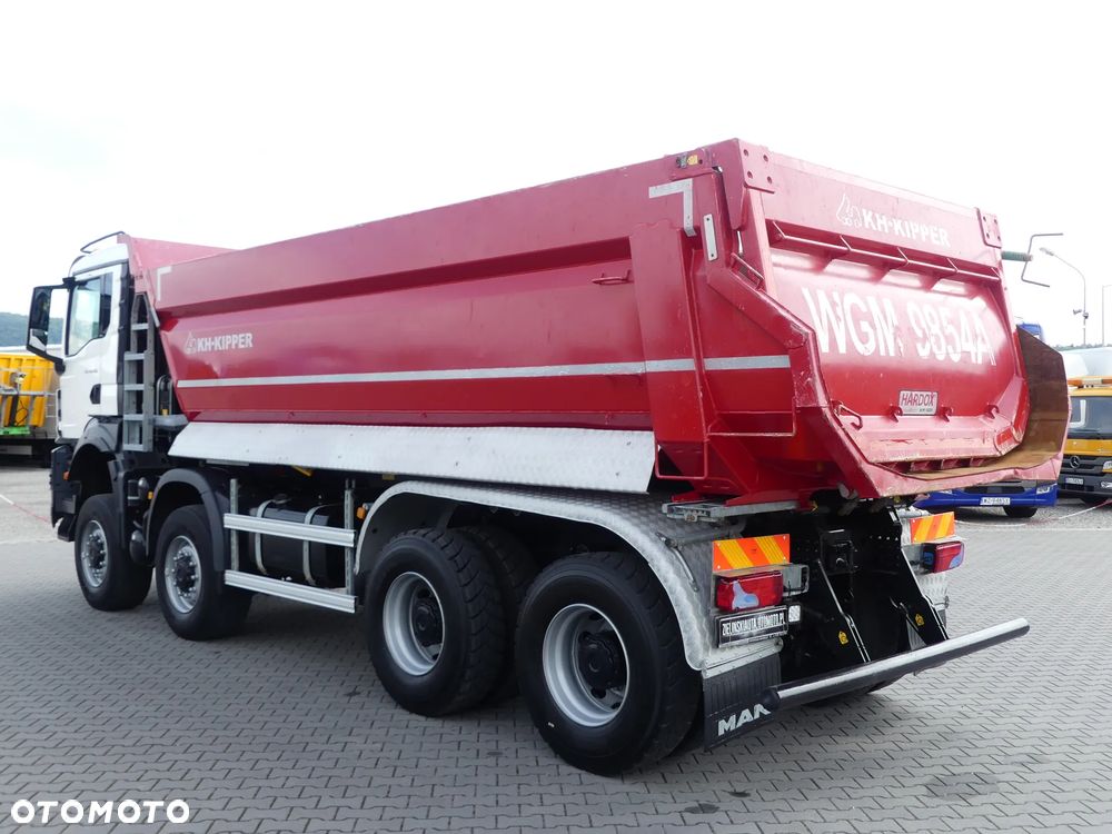 MAN TGS 41.470 / 8x8 / WYWROTKA KH KIPPER / MANUAL / NISKI PRZEBIEG / - 13