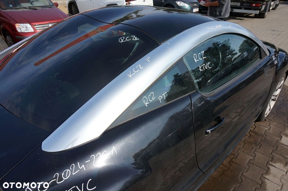 LISTWA DACHOWA RCZ  KTVC CZARNY PRAWA CHROM PEUGEOT 2010-2015 - 2