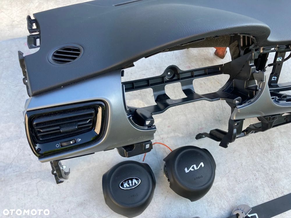 KIA STONIC DESKA KONSOLA KOKPIT PULPIT PÓŁKA PARAPET DASHBOARD AIRBAG PODUSZKI POWIETRZNE KIEROWCY PASAŻERA AIR BAG FOTELA W FOTEL KURTYNA KURTYNY PASY PAS BEZPIECZEŃSTWA na    MAGAZYNIE OD RĘKI !!! - 5