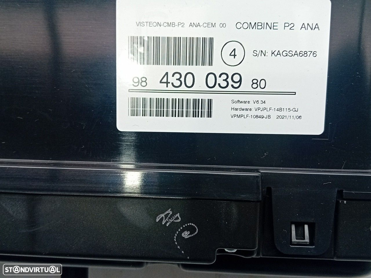 Quadrante / painel de instrumentos PEUGEOT 208 II - 6