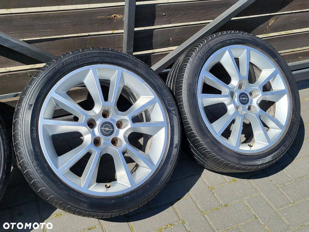 KOŁA Felgi 17 Cali OPEL 5x110 Opony 225/45/17 Zafira Astra Vectra Signum - 4