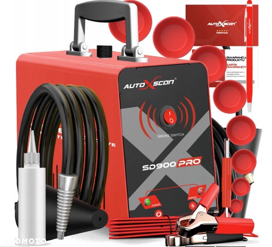 GENERATOR DYMU SD900 PRO TESTER SZCZELNOŚCI ZADYMA + Zestaw KORKOW GRATIS!! - 1