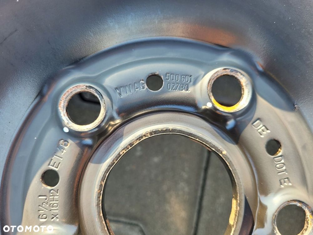 FELGI STALOWE VW PASSAT SEAT EXEO 7x16 ET45 5x112 SKODA OCTAVIA 5Q0601027BQ - 10