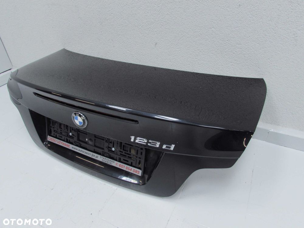 BMW 1 E82 M1 KLAPA BAGAZNIKA TYL BLACK SAPPHIRE METALIK 04-12 - 6