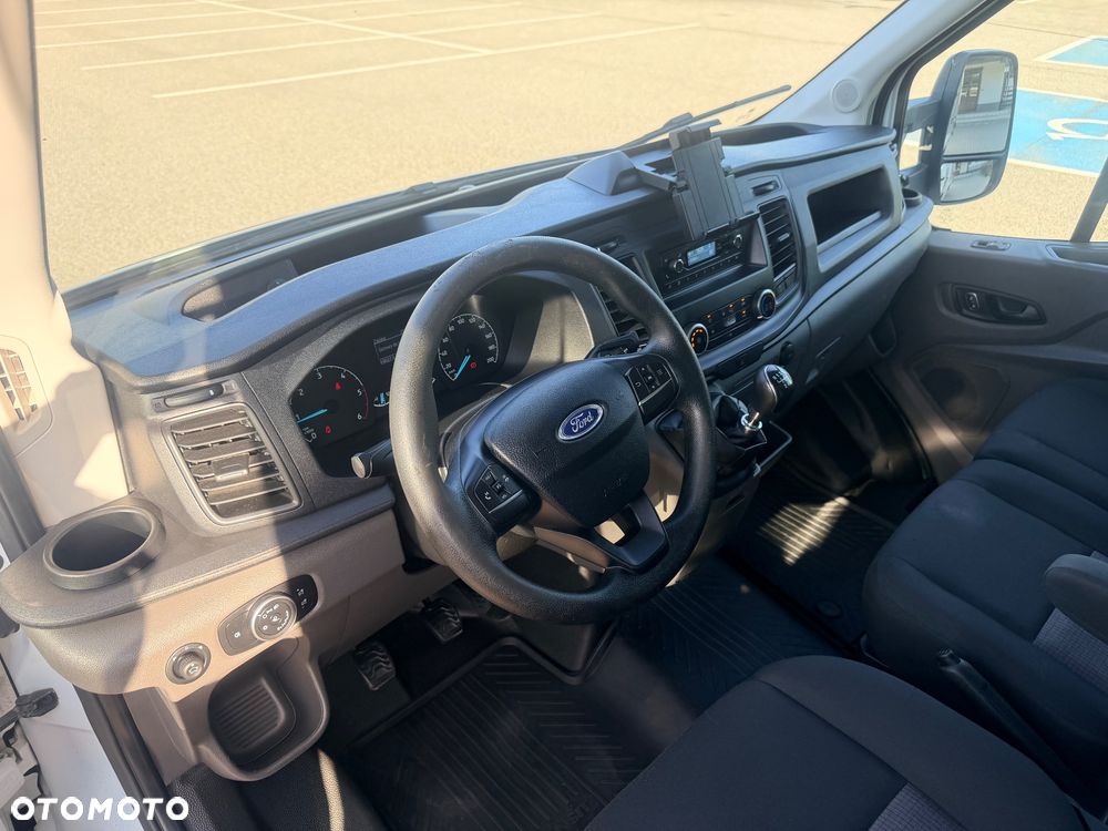Ford FORD TRANSIT 350 PLANDEKA L3 2.0 DIESEL 170 KM • 2021 • 89 827 KM • ŁADOWNOŚĆ 1375 KG • FV 23% • SALON POLSKA • SERWIS ASO • PEŁNA EKSPERTYZA • GWARANCJA - 25