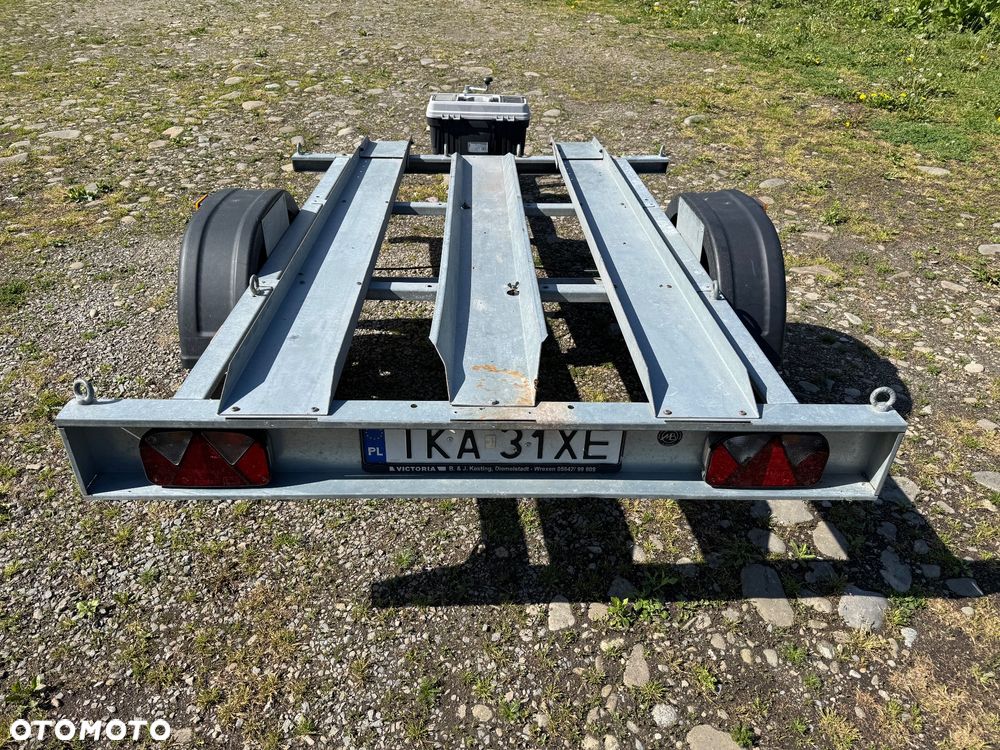 Brenderup LAWETA 3 Motocykle LEKKA DMC 750 KG Solidna - 2