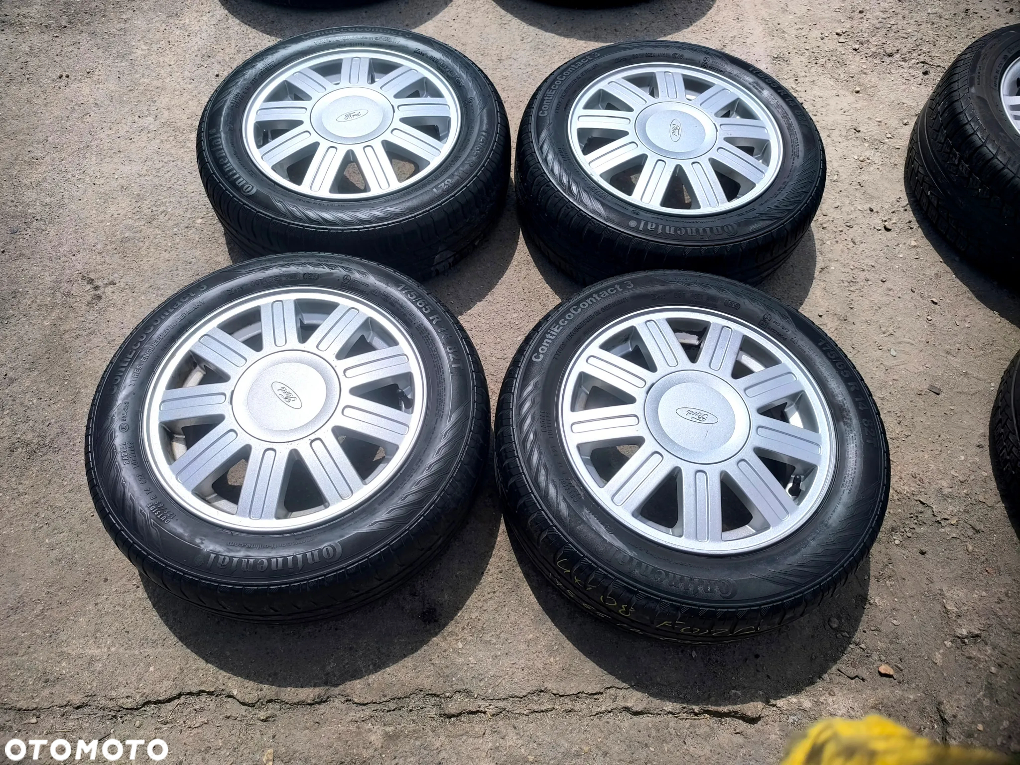 4x108 Felgi Aluminiowe Alufelgi 14 Koła Letnie Lato FORD FIESTA PUMA COURIER KA II 2 KA+ FUSION FOCUS MAZDA 2 4mm Legnica ALU-RAD 175/65 - 2