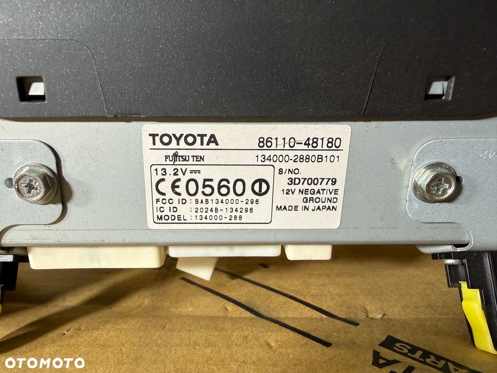 Wyświetlacz główny Lexus RX400h 03-09r. Nr. 86110-48180. Wersja Europejska. - 3