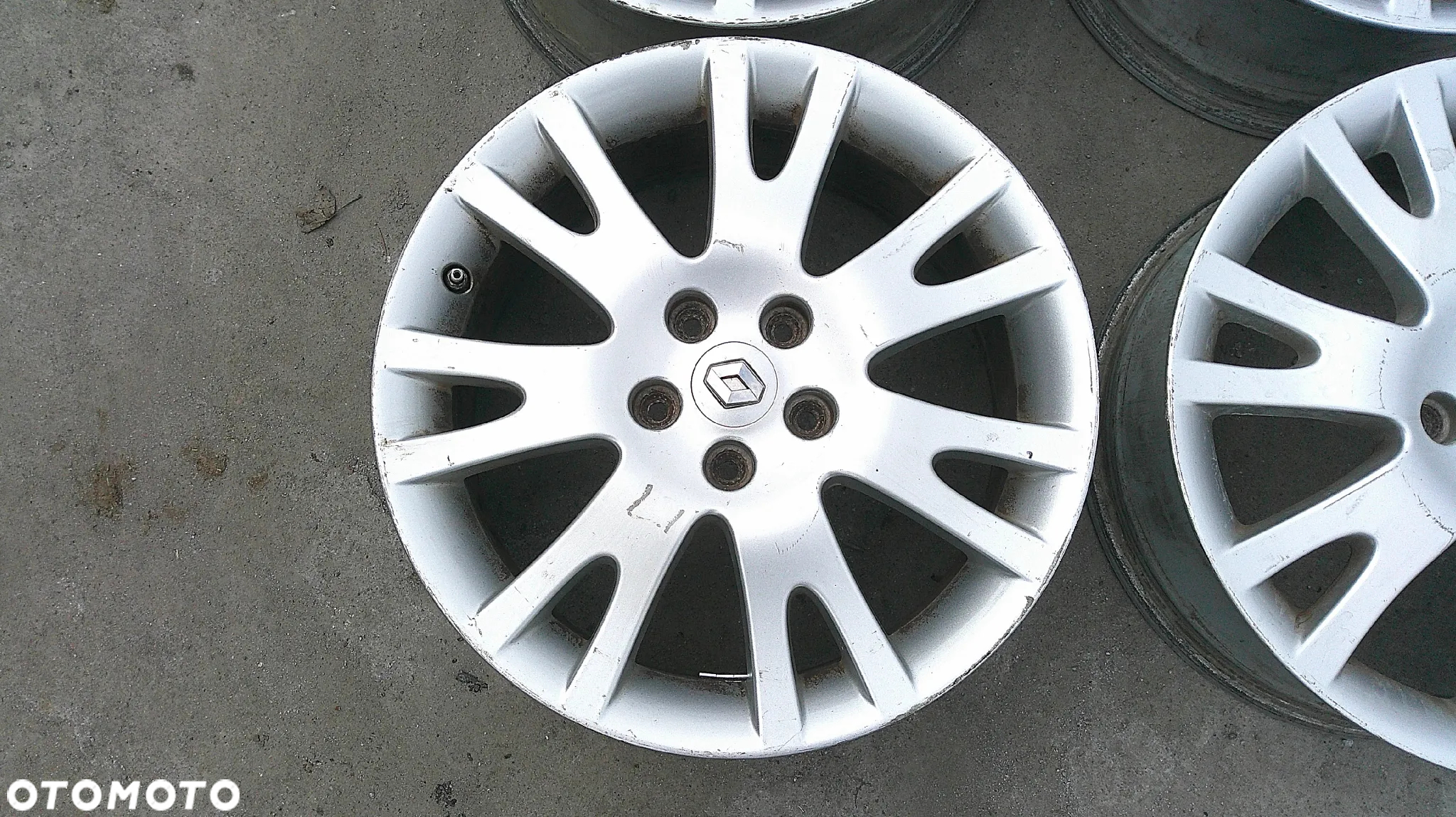 RENAULT ALUFELGI 5X108 17 ET50 7J 4SZT - 5