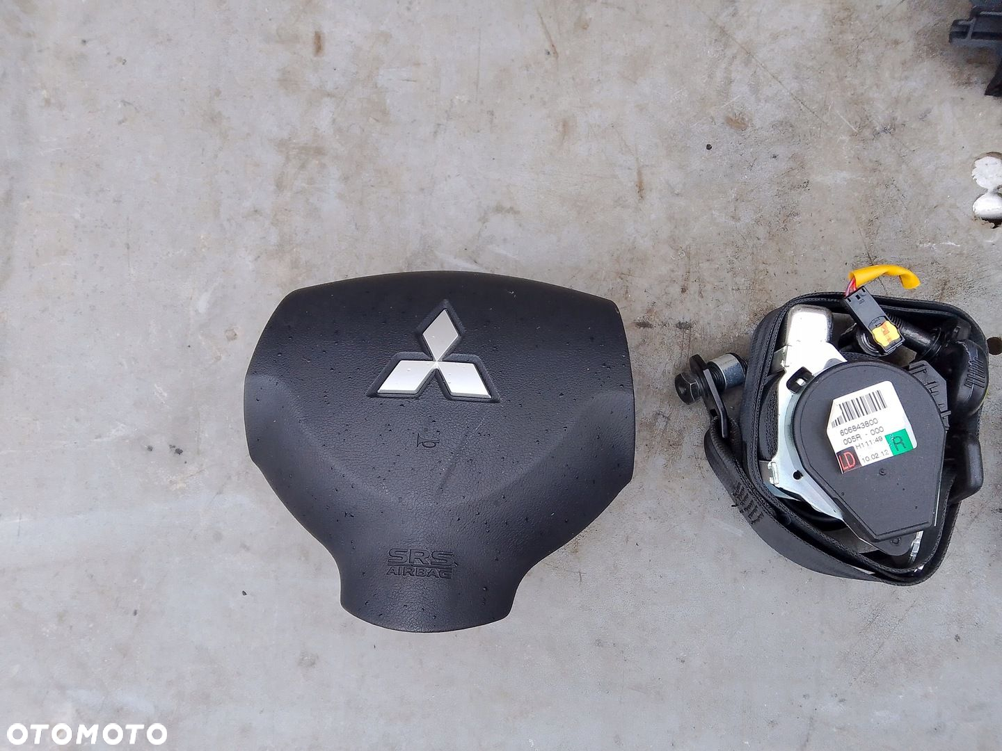 Poduszki AIRBAG Pasy Sensor Mitsubishi Colt VI Lift 08-12 - 3