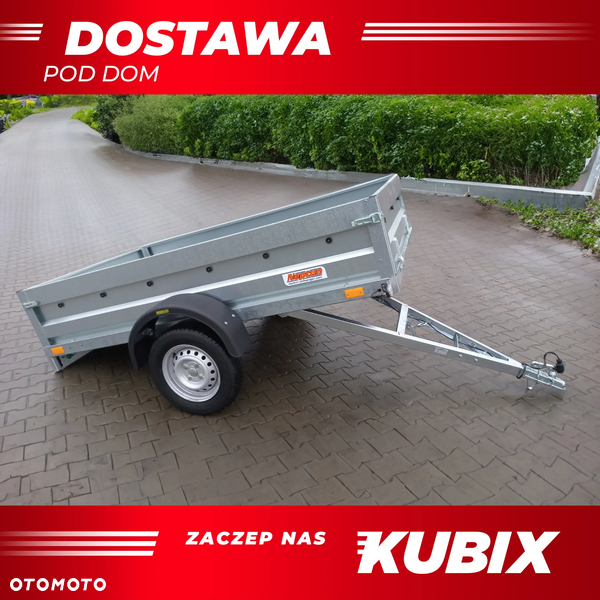 Neptun PRZYCZEPA 210x129x40, RESOR+AMORTYZATOR, UCHYŁ - DOSTAWA POD DOM!