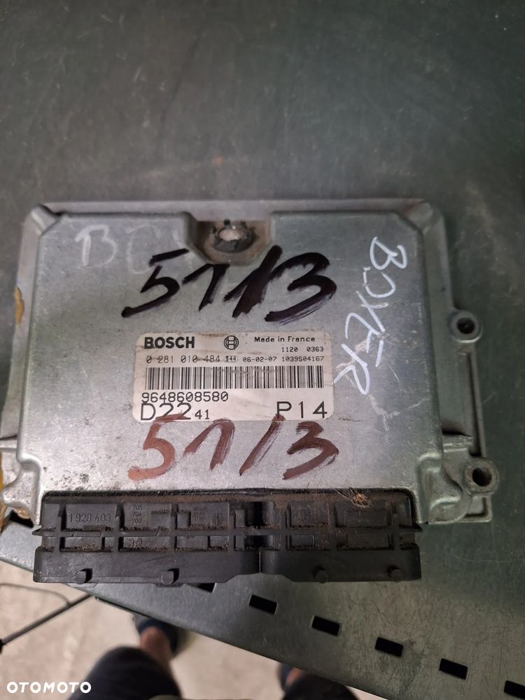 boxer jumper I 2.2 HDI  komputer silnika 9648608580   0281010484   (51/3) - 7