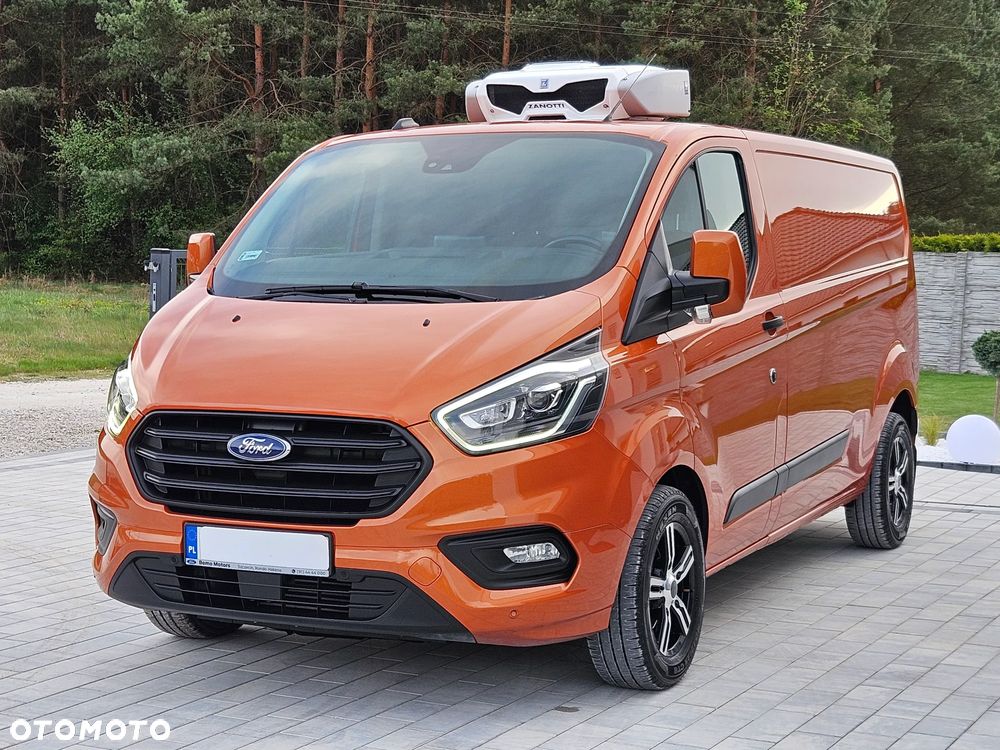 Ford Transit Custom Chłodnia ZANOTTI L2H1 Long  AUTOMAT Full Opcja Bi-Xenony 57tyś km SalonPL FV23% - 37