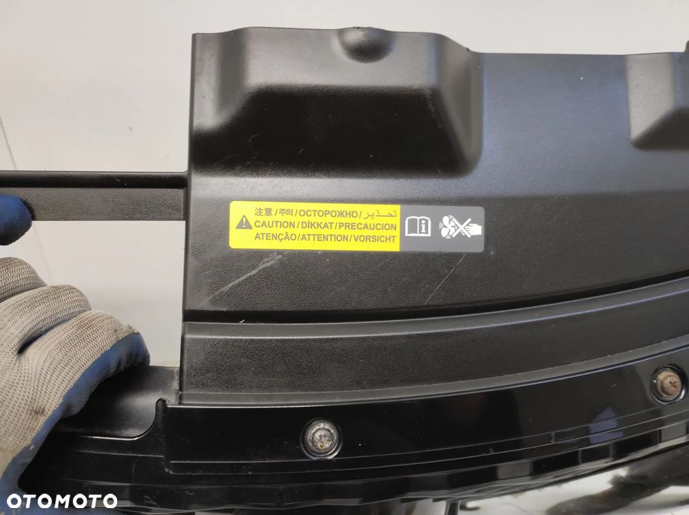 GRILL ATRAPA ZDERZAKA PRZÓD NISSAN QASHQAI J11 - 12