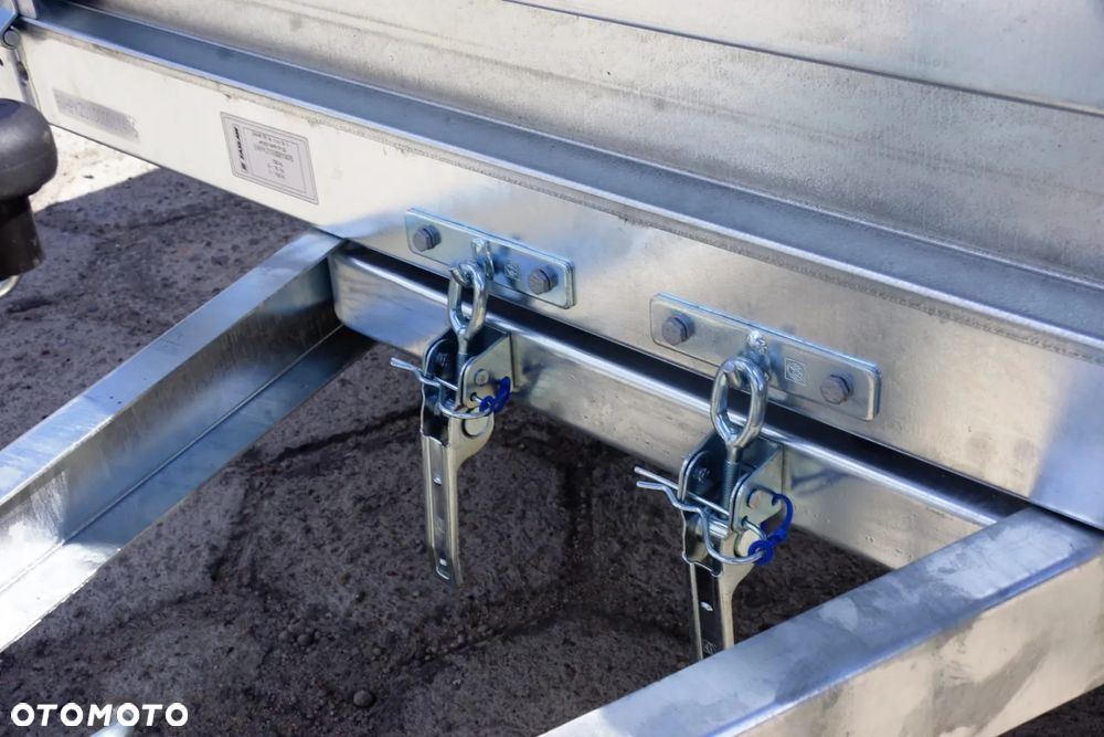 Zaslaw 1 oś, przyczepa towarowa MOCNA I SOLDNA DMC 750 KG - 8