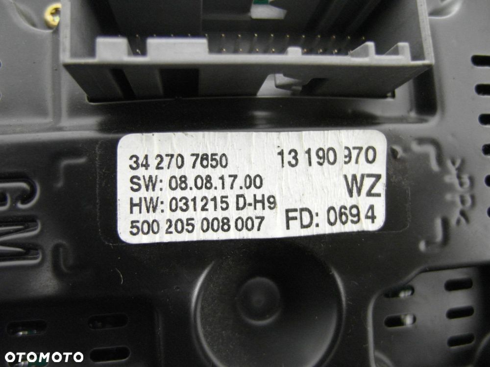 RADIO OPEL VECTRA C 13138246 33088663 13190970 - 8