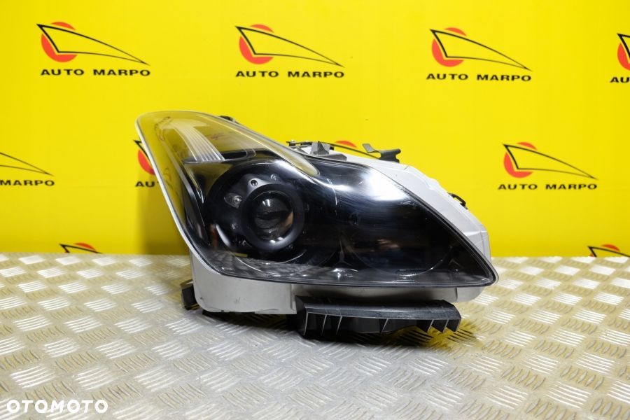 INFINITI G G37 V37 COUPE 2008- REFLEKTOR LAMPA XENON CZARNA R USA - 7