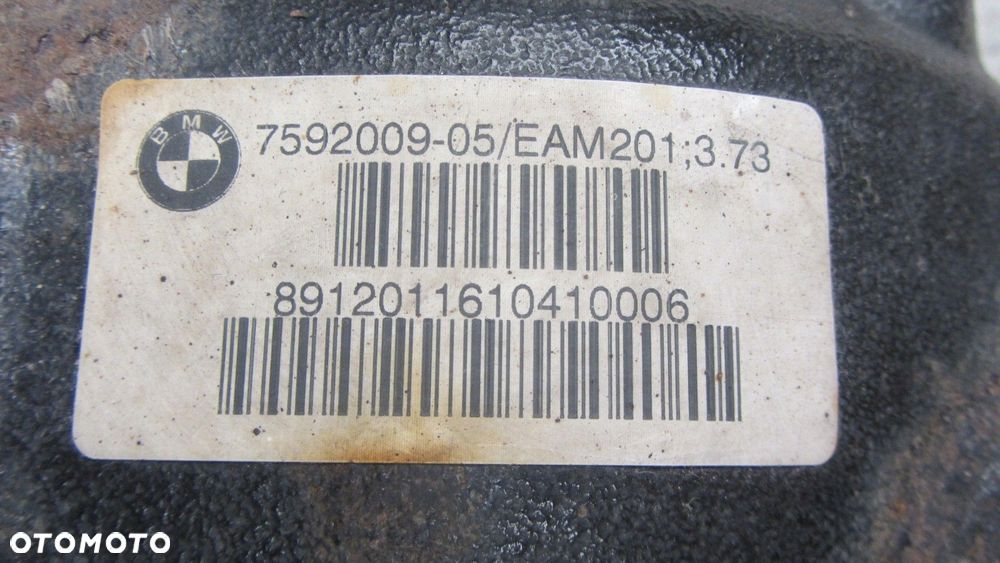 BMW X3 F25 N52 MOST TYLNY DYFER TYŁ 3.73 7592009 - 2