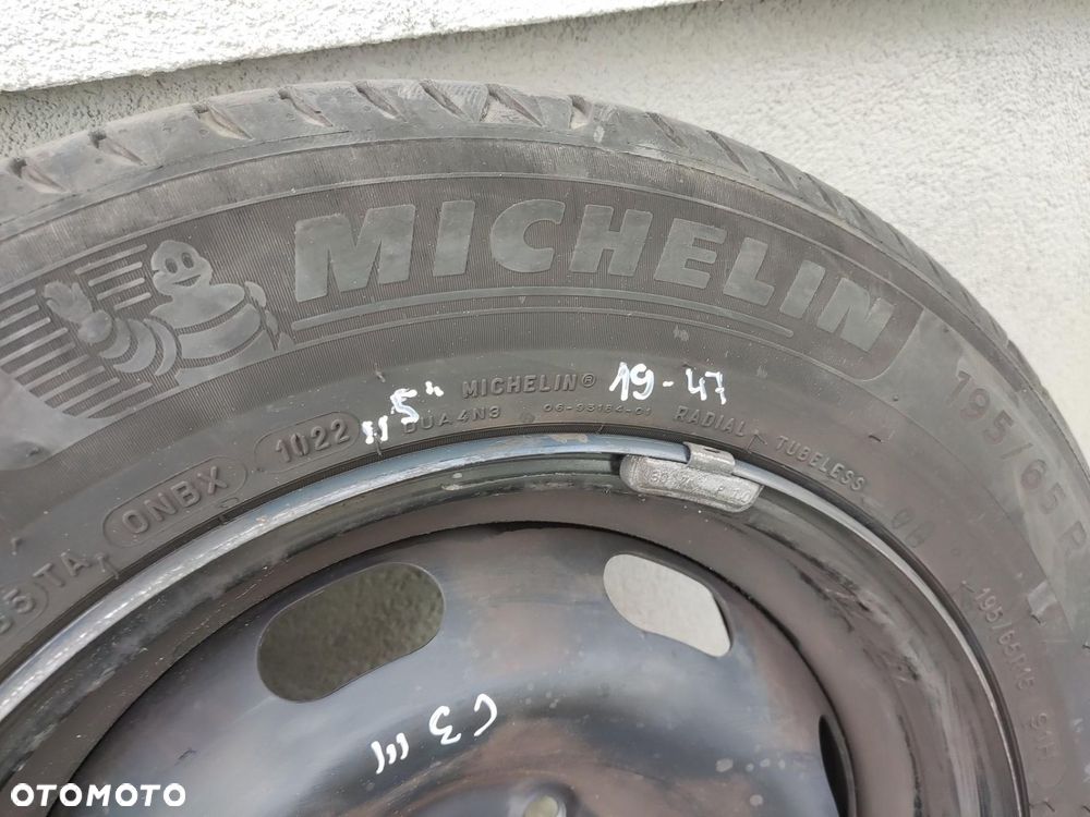 KOŁA OPONY FELGI STALOWE 15 CITROEN C3 III 2016-2020 6,5J ET20 4X108 - 11