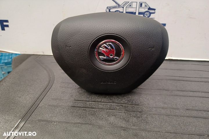 Airbag volan / sofer 5E0880201 PIESA NOUA 5E0880201 Skoda Octavia 3 [ - 1