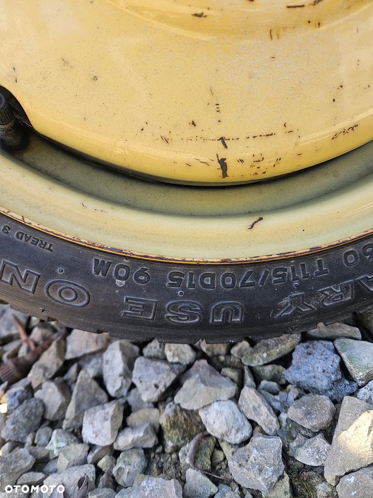 Koło dojazdowe Dojazdówka 15 5x114,3 Mazda 6 115/70R15 - 3
