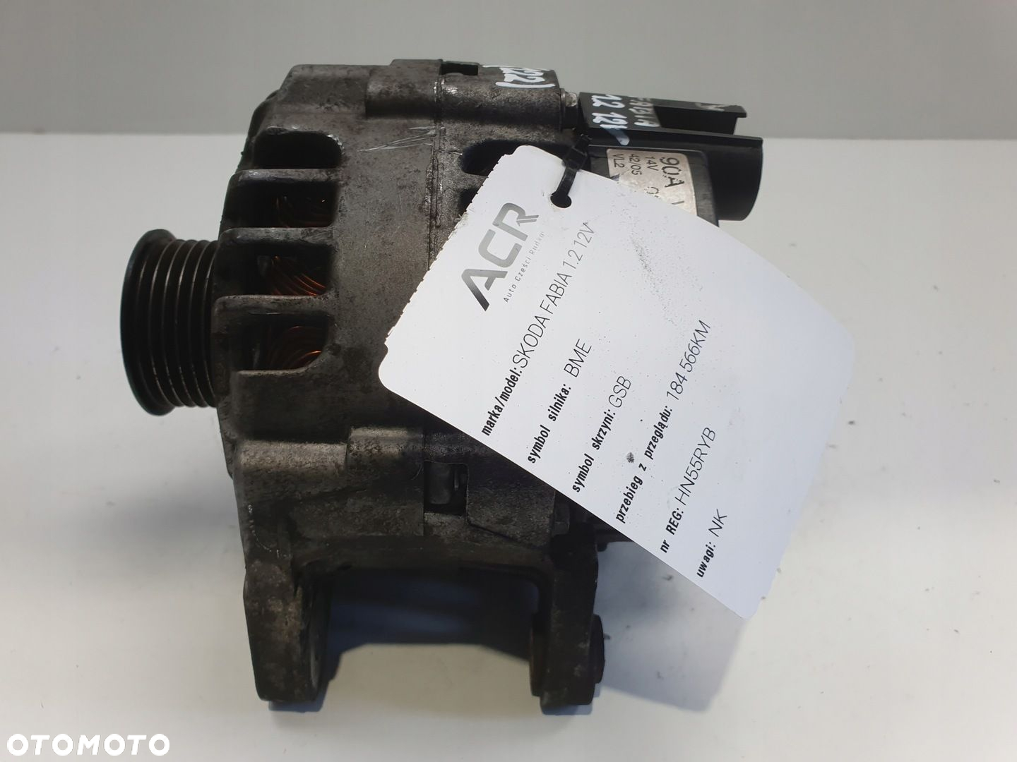 Skoda Fabia I VW Polo IV 1.2 12V ALTERNATOR valeo 03D903025J - 5