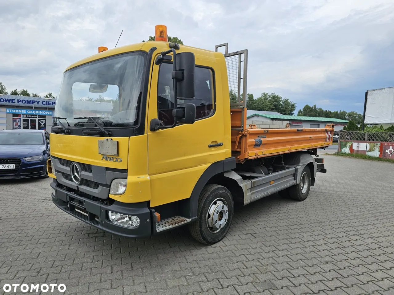 Mercedes-Benz Atego 1018 //2011r //73 tys km// Meiller Kipper - 2
