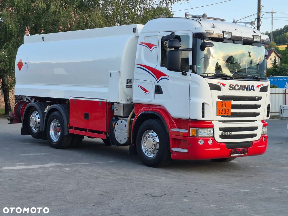 Scania PIĘKNA LALECZKA AUTOCYSTERNA SCANIA G 480 FUL ADR . AT FL . !!! Rezerwacja !!! - 11