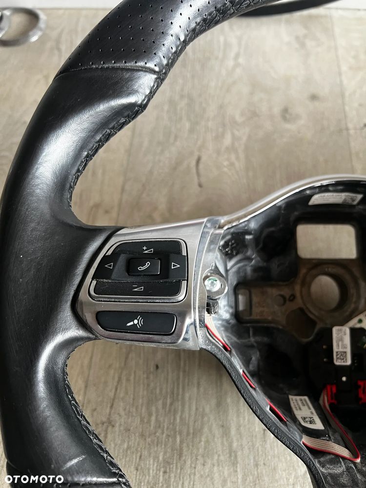 VW TIGUAN I 5N 06-15r R-LINE KIEROWNICA SKÓRZANA 1K8419091ABG0L AIRBAG 5K0880201AC - 3