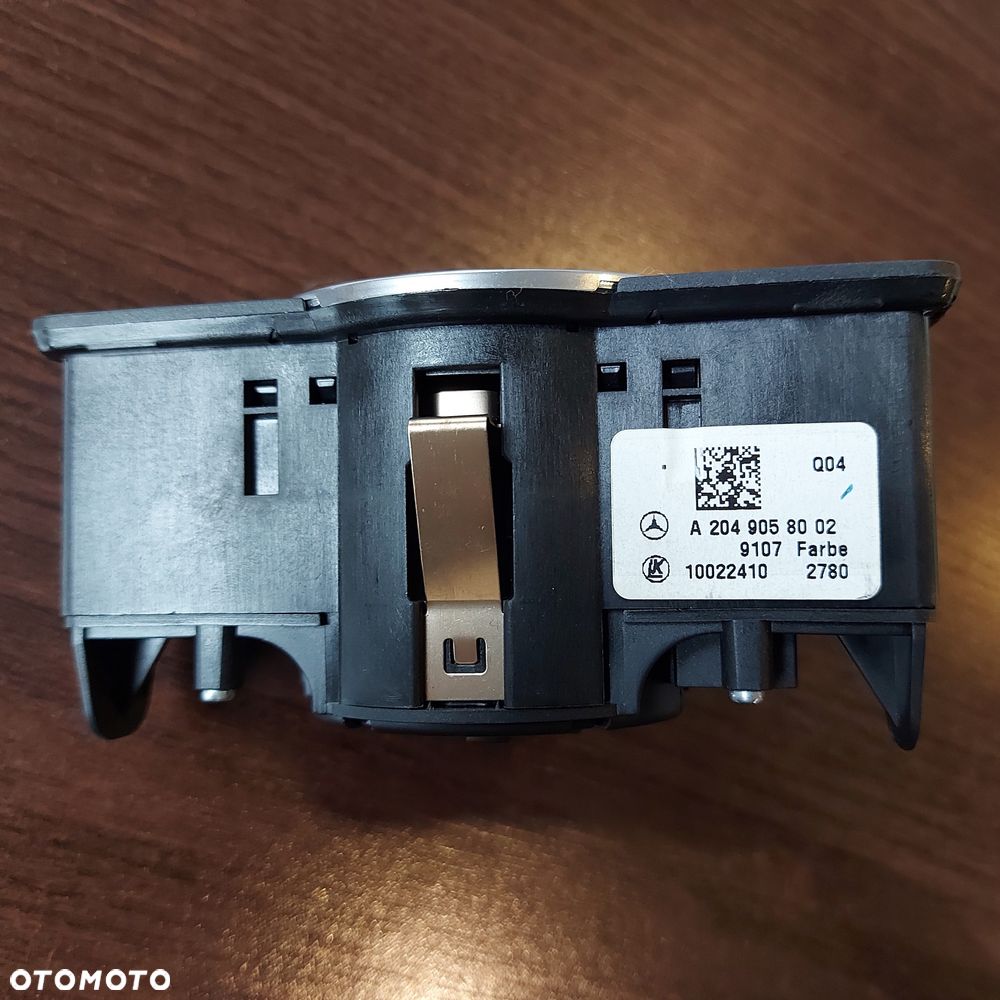 PRZELACZNIK SWIATEL PANEL STEROWNIK MERCEDES SLK W172 C W204 ORYGINAL DEMONTAZ 2049058002 - 3