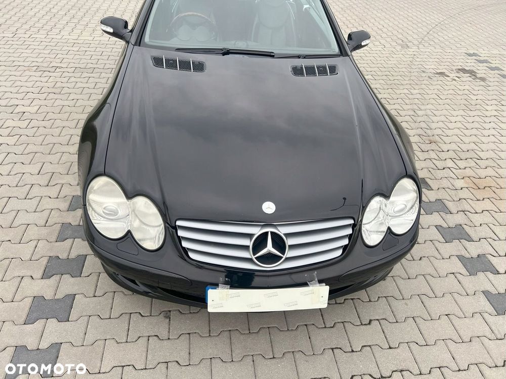 Maska pokrywa silnika kompletna Mercedes SL R230 W230 SL500 SL350 kolor 197 - 7