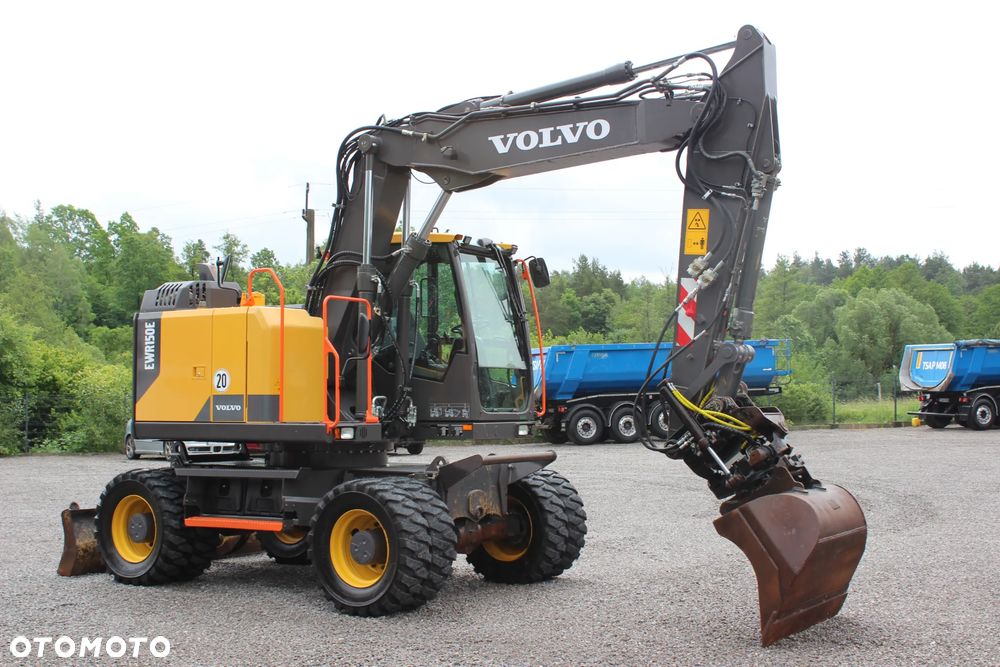 Volvo EWR150e SPROWADZONA/ROTOTILT/NOWE OPONY - 4