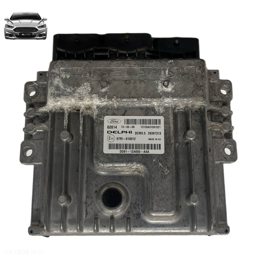 STEROWNIK SILNIKA 2.0 TDCI EURO 5 FORD MONDEO MK4 DG91-12A650-AAA - 1