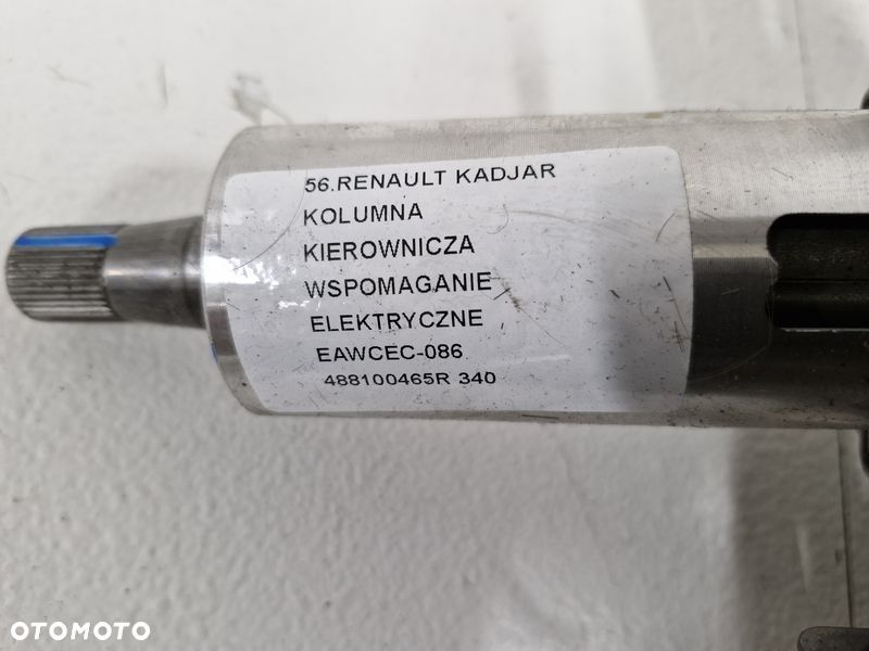 renault kadjar kolumna kierownicza wspomaganie elektryczne eawcec-086 488100465r - 6