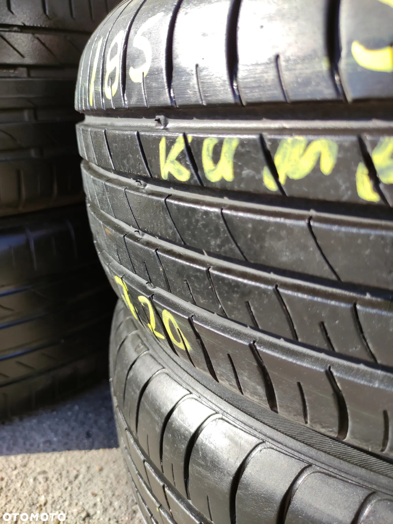 185/55R15 Opony Letnie Lato Kumho ecowing ES01 FULDA EcoControl HP Legnica ALU-RAD J.NOWE jak 195/50 7mm - 2