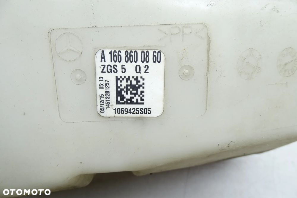 MERCEDES GLE W166 ZBIORNICZEK SPRYSKIWACZY A1668600860 - 4