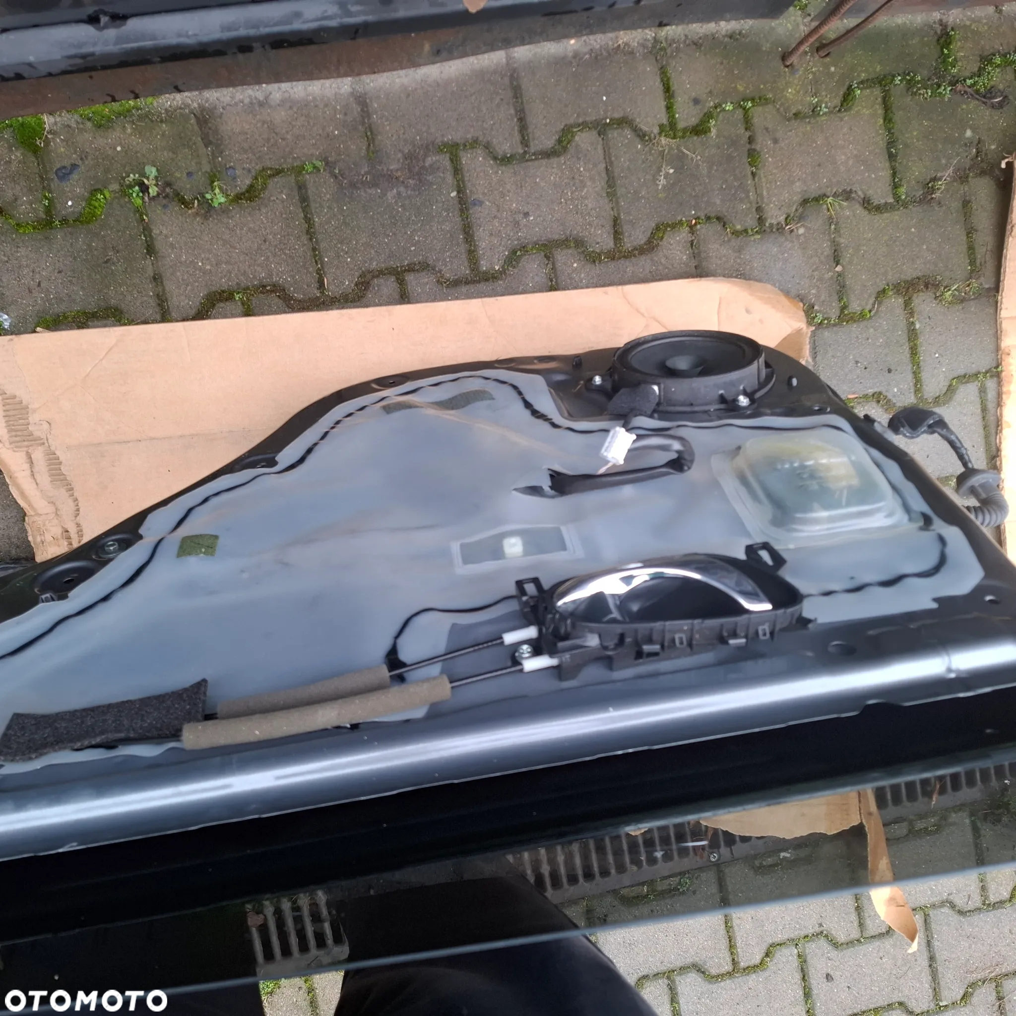 NISSAN X-TRAIL T32 14- PRAWA STRONA DRZWI PRZÓD TYŁ PRAWE KAD KADG SZARE SREBNY demontaz - 11