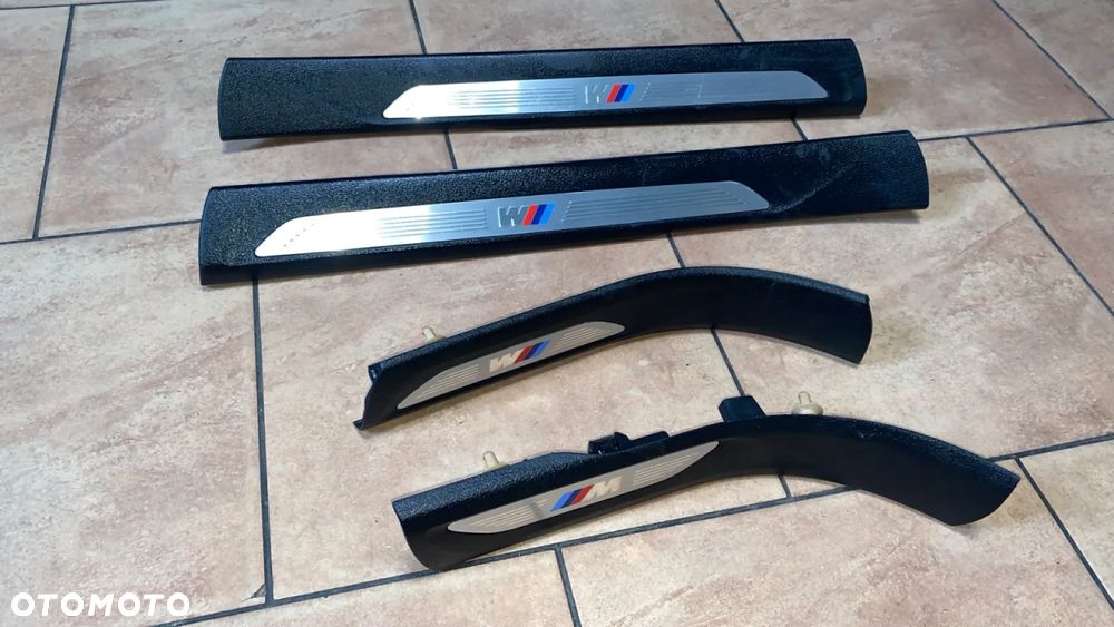 BMW X6 F16 LISTWY NAKŁADKI PROGOWE M-PAKIET 7284558 7284557 7382255 7382256 - 1