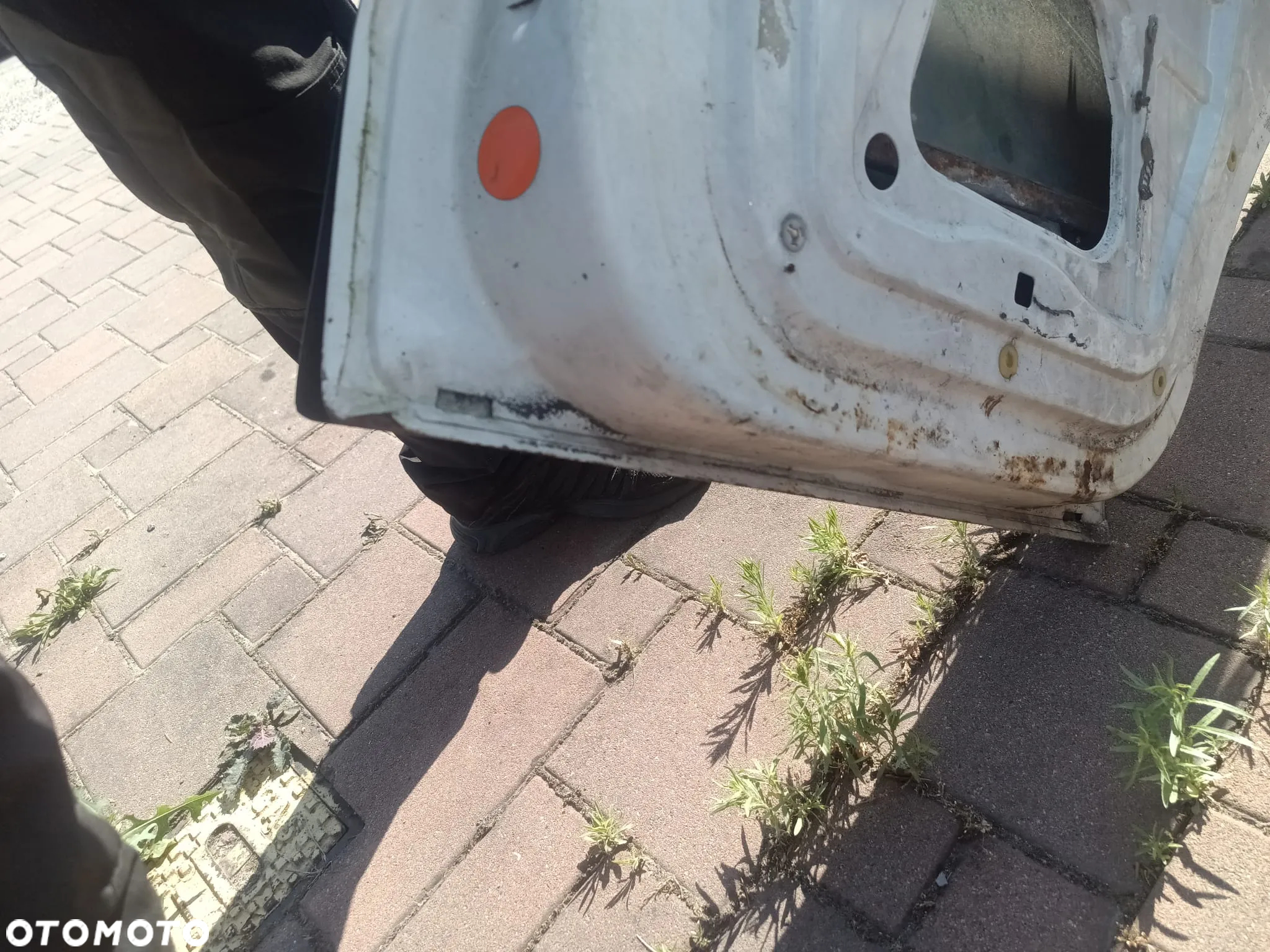 renault master 2 drzwi lewe białe - 3