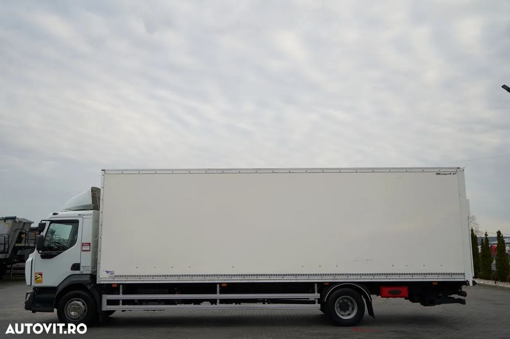 Renault D 210 / 4x2 / CONTAINER / 8,6 M / PODEA RESISTENTĂ / ELEVATOR DHOLLANDIA - 7