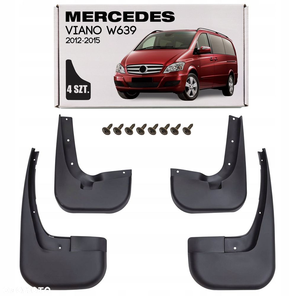 chlapacze mercedes viano w639 2012-2015 po faceliftingu dedykowane - 1