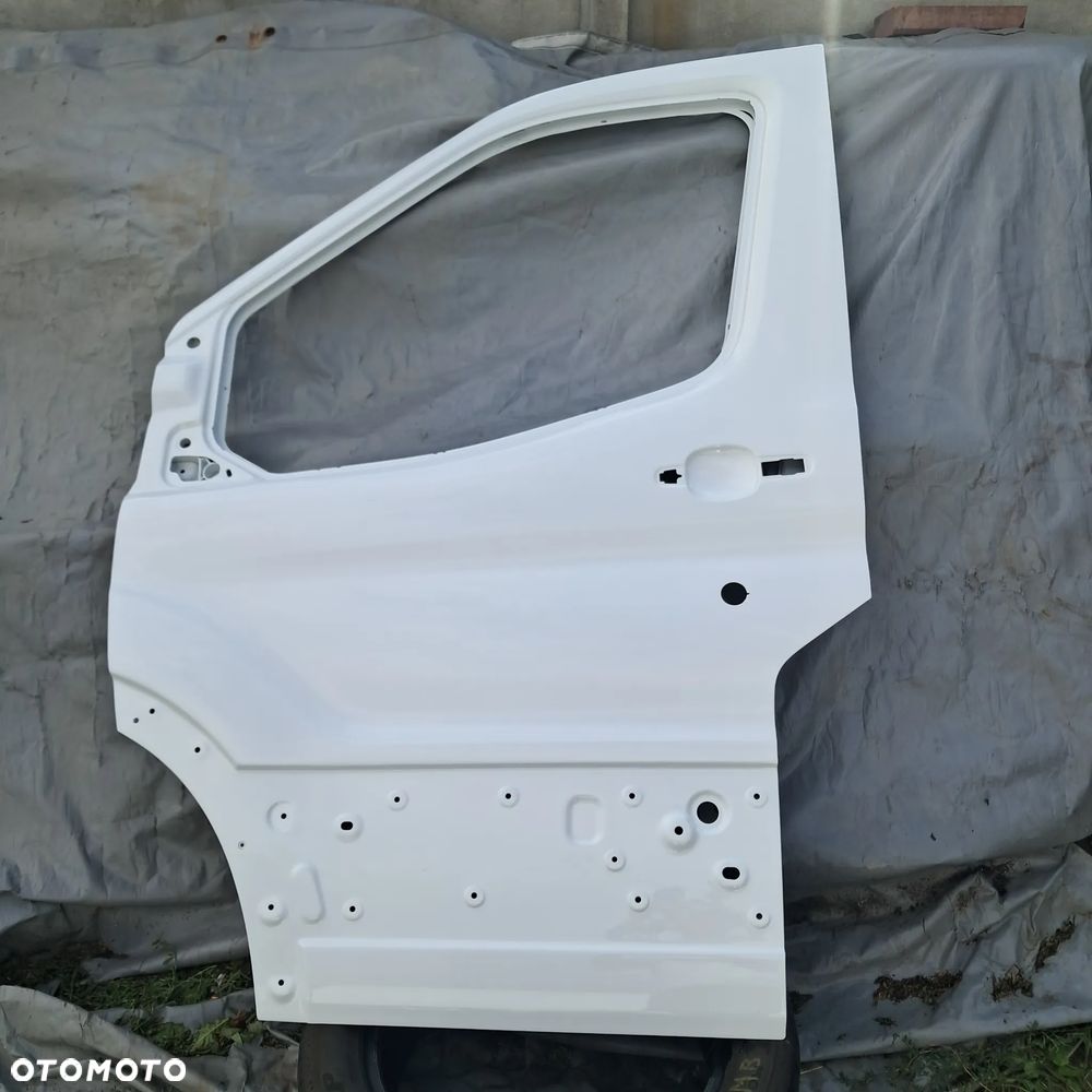 Drzwi lewe białe Ford Transit Mk7 Mk8 frozen white V673 kod 7VTA 673